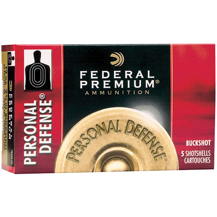 FED PERSONAL DEFENSE 12GA 2.75 9P #00 5/50