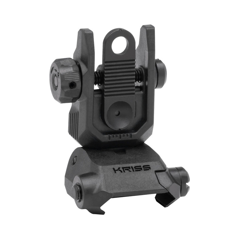 Kriss USA Rear Flip-up Sight Blk Poly