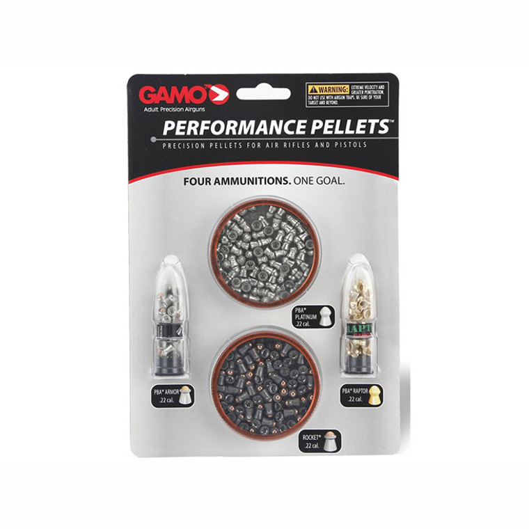 GAMO PELLET 22CAL COMBO PERFORMANCE
