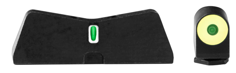 Xs Sights Dxt2 Big Dot Night Sights Fits Glock, Xs Gl-0010s-5y  Dxt2 Big Dot Glk 20/21         Ylw