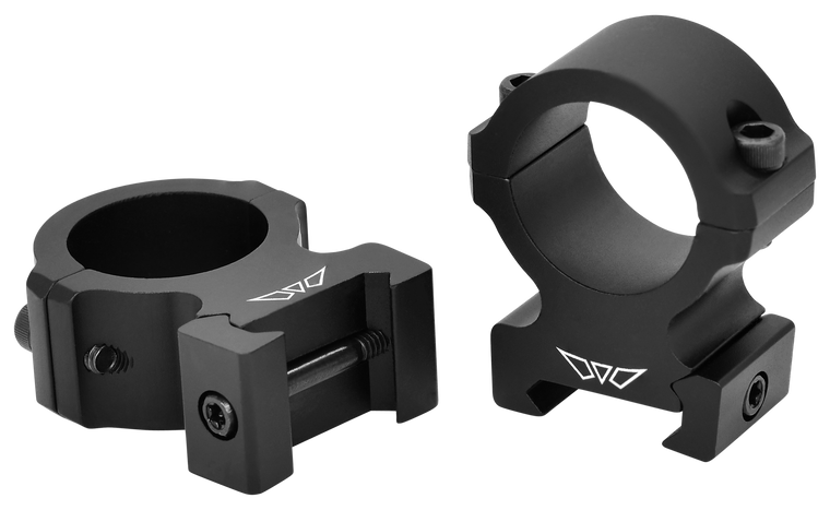 Warne Horizontal Rings, Warne V602m       Vapor Horizontal 1" High   Matte