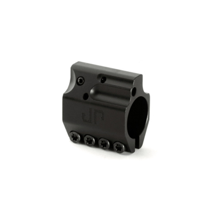 JP ADJ GAS BLOCK SS .750 BLK NO RAIL