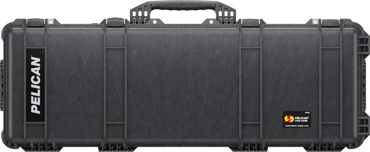 Pelican 0172000000110 Protector Long Case 41.80" Black Polypropylene Foam Padding