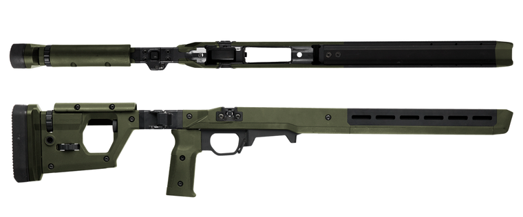 Magpul MAG802-ODG Pro 700 Stock Folding OD Green Synthetic for Remington 700 SA
