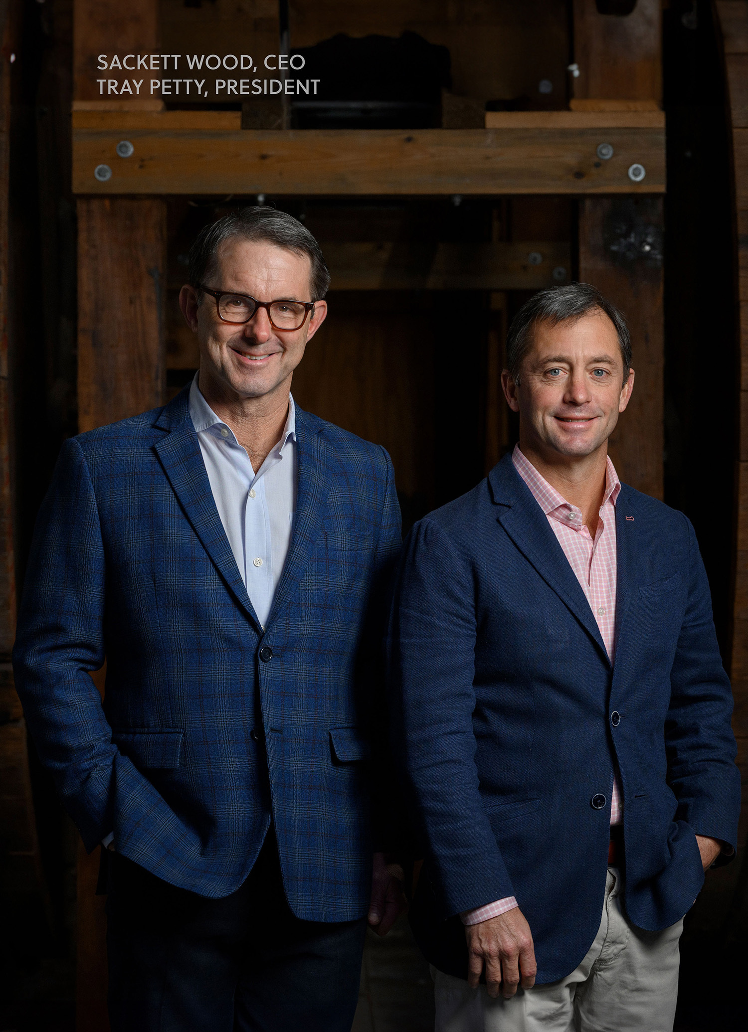 Tray Petty, President & Sackett Wood, CEO of Moore and Giles
