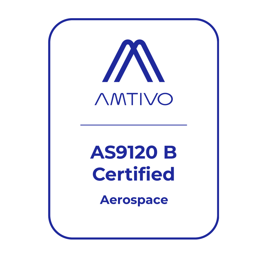 AS9120 B Certified Aerospace by Amtivo