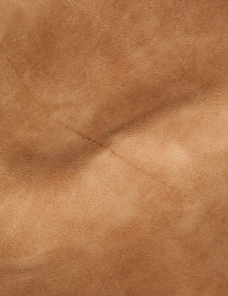 Scratches in a leather hide