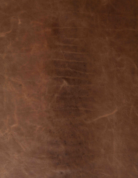 Stretch marks in a leather hide