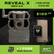 REVEAL X GEN 2.0 + LITHIUM CARTRIDGE + 32GB SD CARD