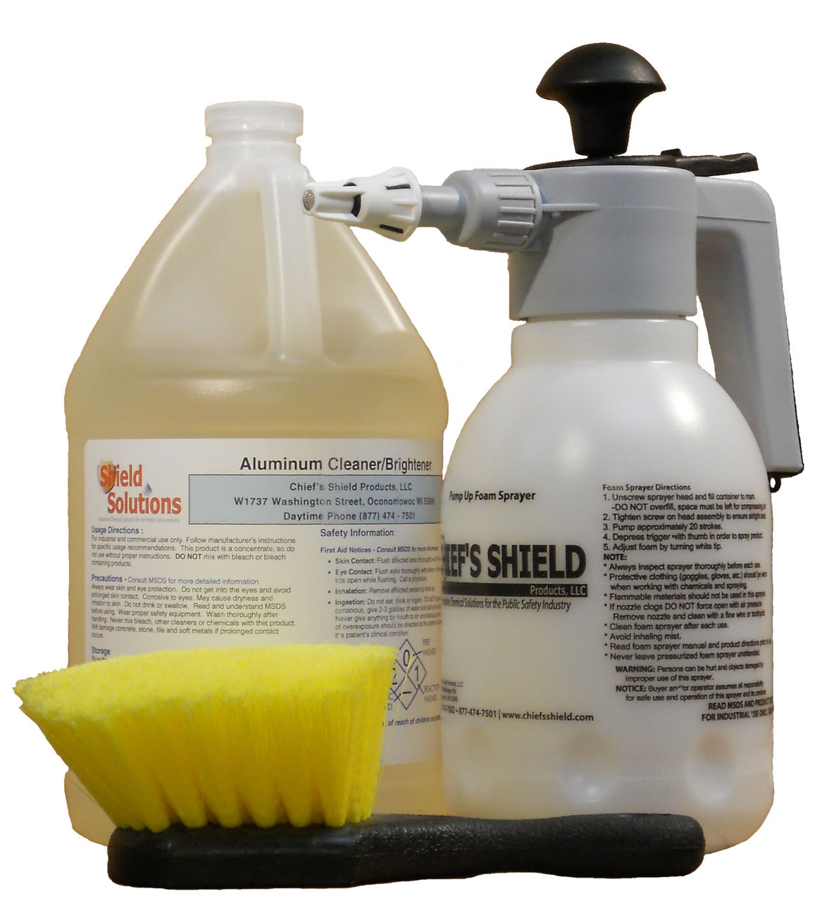 Shield Solutions Aluminum Cleaner Kit