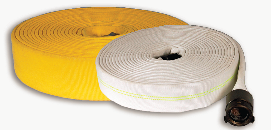 Lightweight Double Jacket Rubberlined Attack Hose with Aluminum