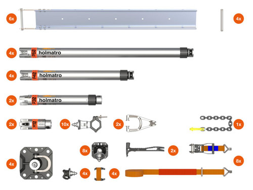 Holmatro Advanced Vehicle & Structural Shoring – Pneumatic Set AVS-PS1