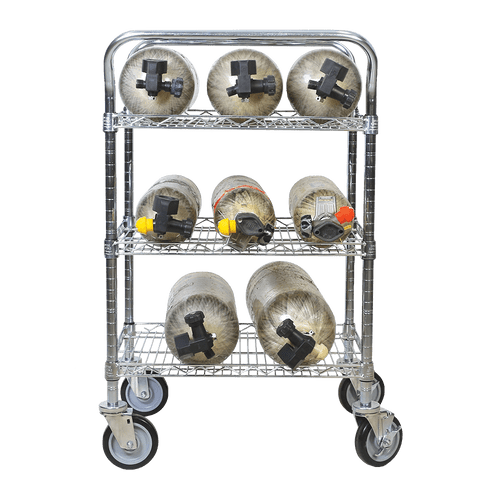 Ready Rack Multi-Purpose Mobile Bottle Cart