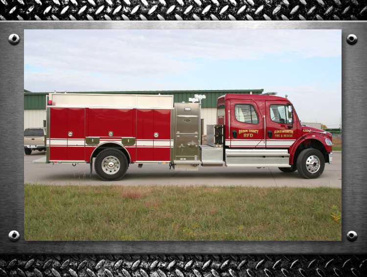 Toyne Trucks built for your Fire Department -Ainsworth