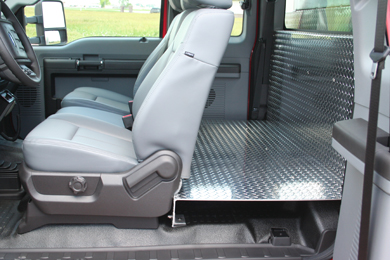 Hildreth Nebraska Rescue Fire Truck inside view