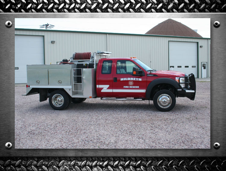 Hildreth Nebraska Fire Truck Refurbish