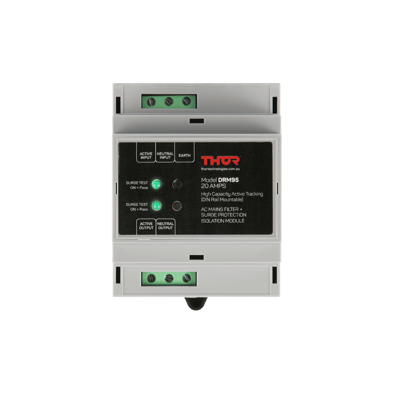 Hard Wired DIN Rail Mount 20Amp Active Filter