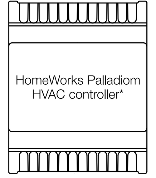 HomeWorks QS Palladiom HVAC Controller
