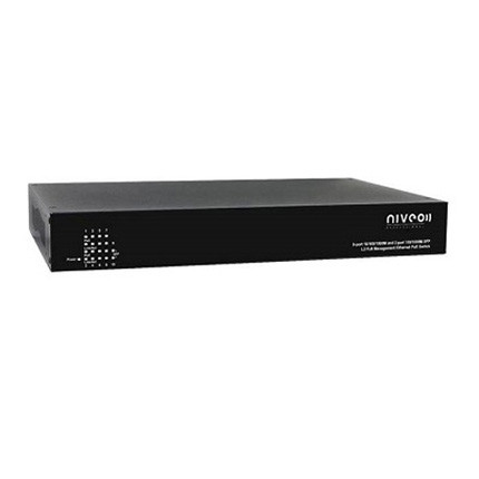 8- Rear port Full L2/L3 Management, plus 2 SFP open slot, Gigabit PoE + Switch (235W)