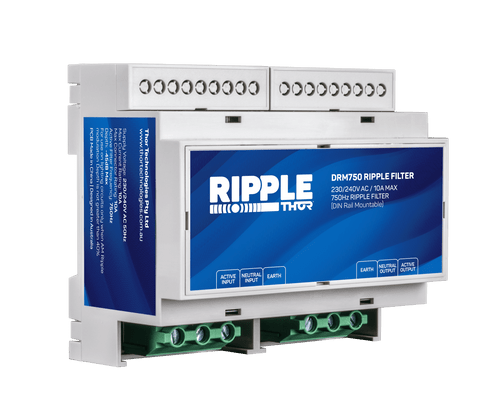 Hard Wired DIN Rail Mount 10Amp Ripple Filter
