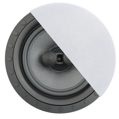 ARCHITECTURAL 8 INCH SINGLE STEREO TWIN TWEETER STEREO IN-CEILING (EACH)