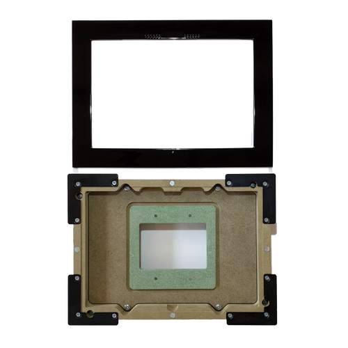 WALL-SMART TOUCH 8 FLUSH MOUNT - RETROFIT BLACK