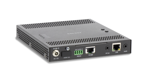 IP VIDEO SINGLE INPUT TRANSMITTER 4K UHD WITH CONTROL (COPPER)