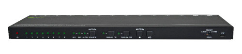 HDMI2.0 2x8 Switcher with Audio De-embedding