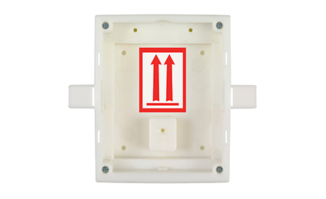 FLUSH MOUNT BOX FOR SINGLE HEIGHT DOOR STATION