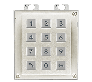 DOOR STATION KEYPAD MODULE SILVER