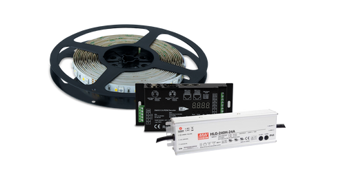 START KIT FOR DMX TUNABLE WHITE STRIP LIGHTING (10M)