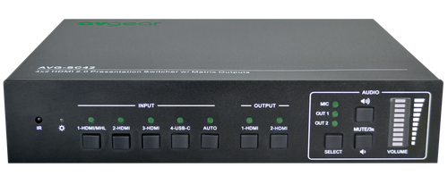 Seamless Switcher 4×2 with USB-C