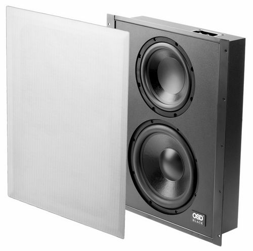 BLACK SERIES 300W 8” IN-WALL SUBWOOFER