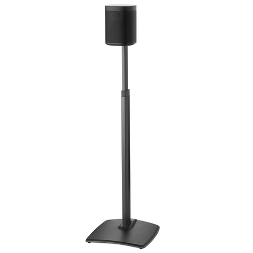 Adjustable Height Wireless Speaker Stand designed for Sonos One, Sonos One SL, Play:1, and Play:3 - Single