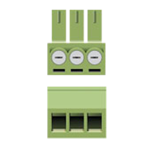 3-PIN SCREW-DOWN CONNECTOR 25-PACK