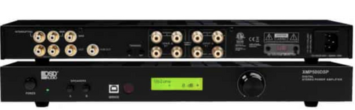 500 x 2 Bridgeable Class D Digital Stereo Power Amplifier w/ DSP & Priority Input