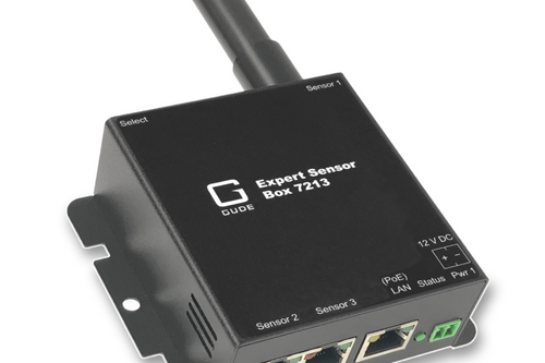 LAN sensor, temperature, humidity, PoE