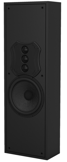 8” Home Theater Single LCR Speaker 200W, Wood Fiber Woofer, Triple Tweeter Array S81 MK2 (Single)