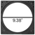 OSD Black SQ8 Square Grill Kit for Most 8" In Ceiling Speakers (9.38" Cutout), Pair