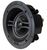 6.5- 15° Angled In-Ceiling Speaker with 1.0 Parachute Silk Tweeter, Single, Black Series
