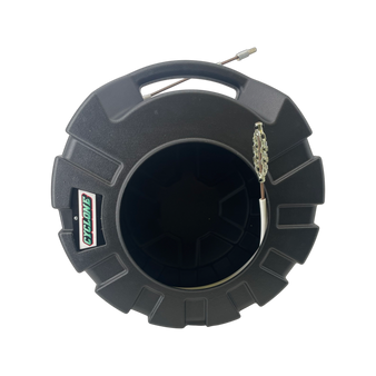 CustomEyes (CE516KIT50E) 5/16" x 50' Enclosed Cyclone Pipe Cleaning Unit