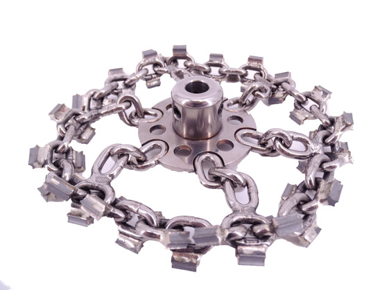CustomEyes (CE382150WC) 3/8" x 6" Round Chain Cutter with Carbide Teeth