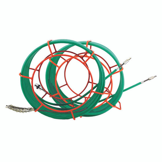 (NEW STYLE) CustomEyes (CE38KIT100N) 100' Cyclone Pipe Cleaning Package 