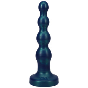 Tantus Ripple Large Anal Beads Dildo, Medium-Firm, 6.85 Inch Insertable, 1.5 Inch Max Width, Malachite Tantus Ripple Large Anal Beads Dildo, Medium-Firm, 6.85 Inch Insertable, 1.5 Inch Max Width, Malachite