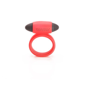 Tantus Super Soft Vibrating Cock Ring, Red Tantus Super Soft Vibrating Cock Ring, Red