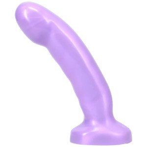 Tantus Acute Angled Dildo, 5.0 Inch Insertable, 1.25 Inch Max Width, Lavender Tantus Acute Angled Dildo, 5.0 Inch Insertable, 1.25 Inch Max Width, Lavender