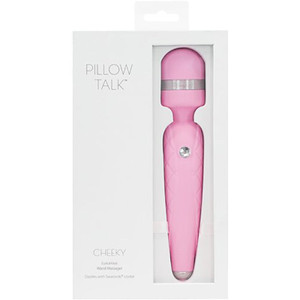 Pillow Talk Cheeky Wand, Pink Pillow Talk Cheeky Wand, Pink