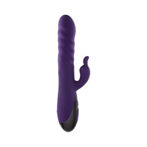 Evolved Rascally Rabbit Rechargeable Thrusting Swirling Silicone Vibrator Evolved Rascally Rabbit Rechargeable Thrusting Swirling Silicone Vibrator