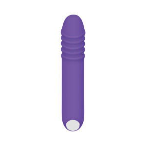 Evolved The G-Rave Light-Up Rechargeable Silicone G-Spot Vibrator, Purple Evolved The G-Rave Light-Up Rechargeable Silicone G-Spot Vibrator, Purple