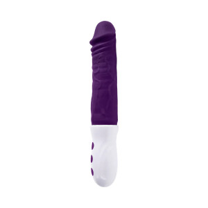 Evolved Plum Thrust Rechargeable Thrusting Silicone Vibrator Evolved Plum Thrust Rechargeable Thrusting Silicone Vibrator